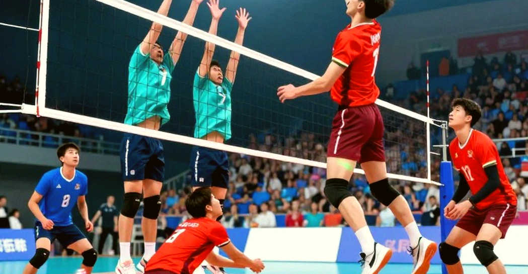 Three Straight Sets to China, and a Gap That Doesn't Show in the Scoreline